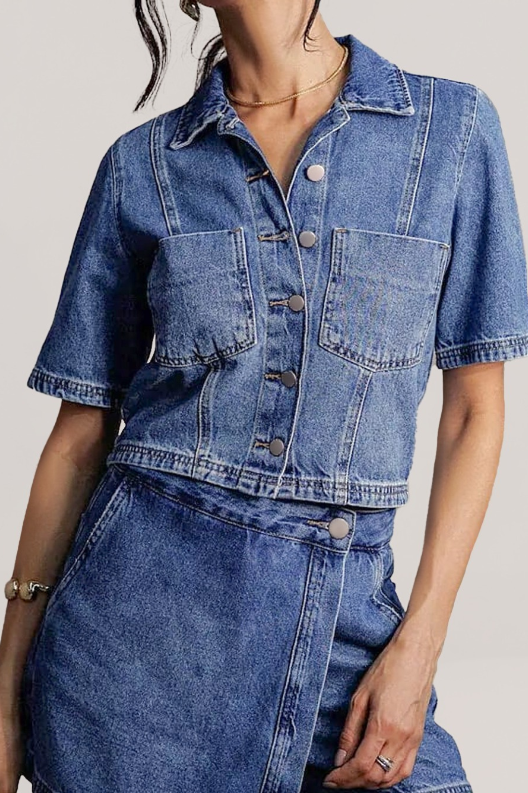 Shorts-Saia Atlanta Blue Jeans