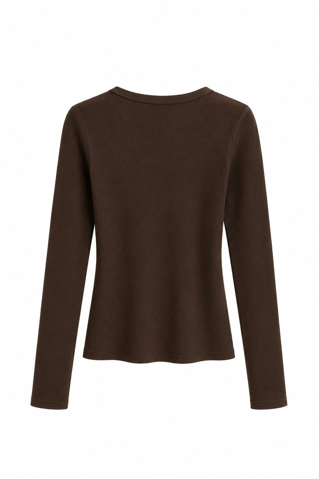 Blusa San Diego Manga Longa Marrom