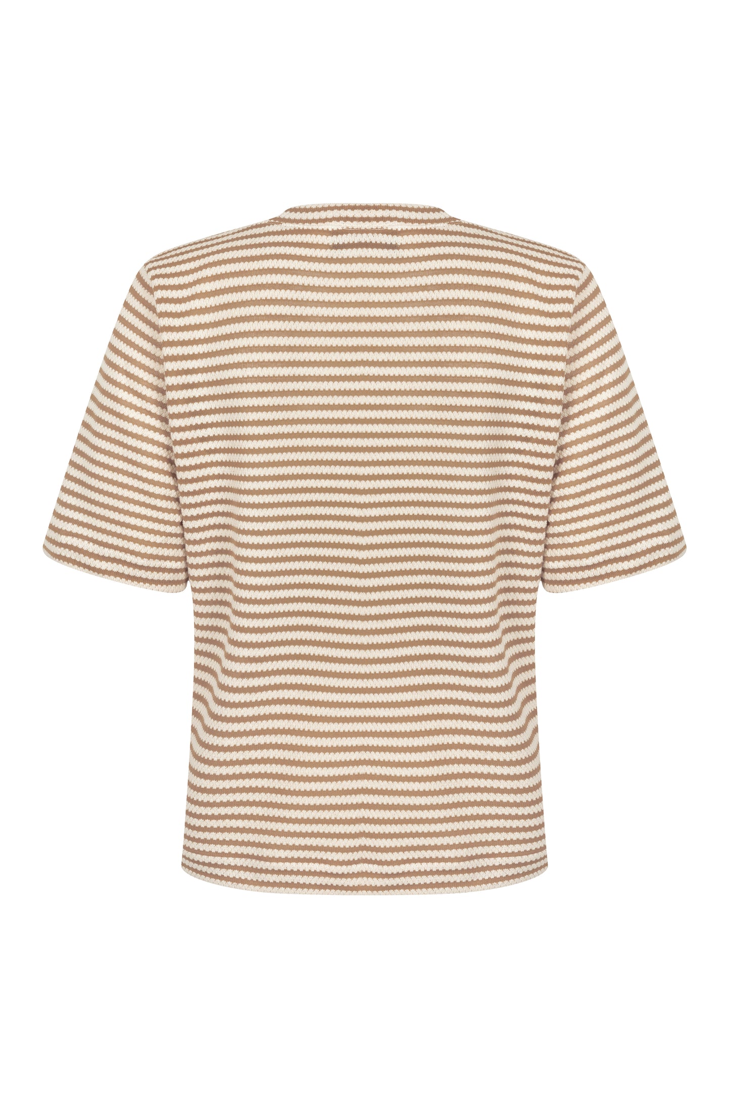 Camiseta Stripes Beige