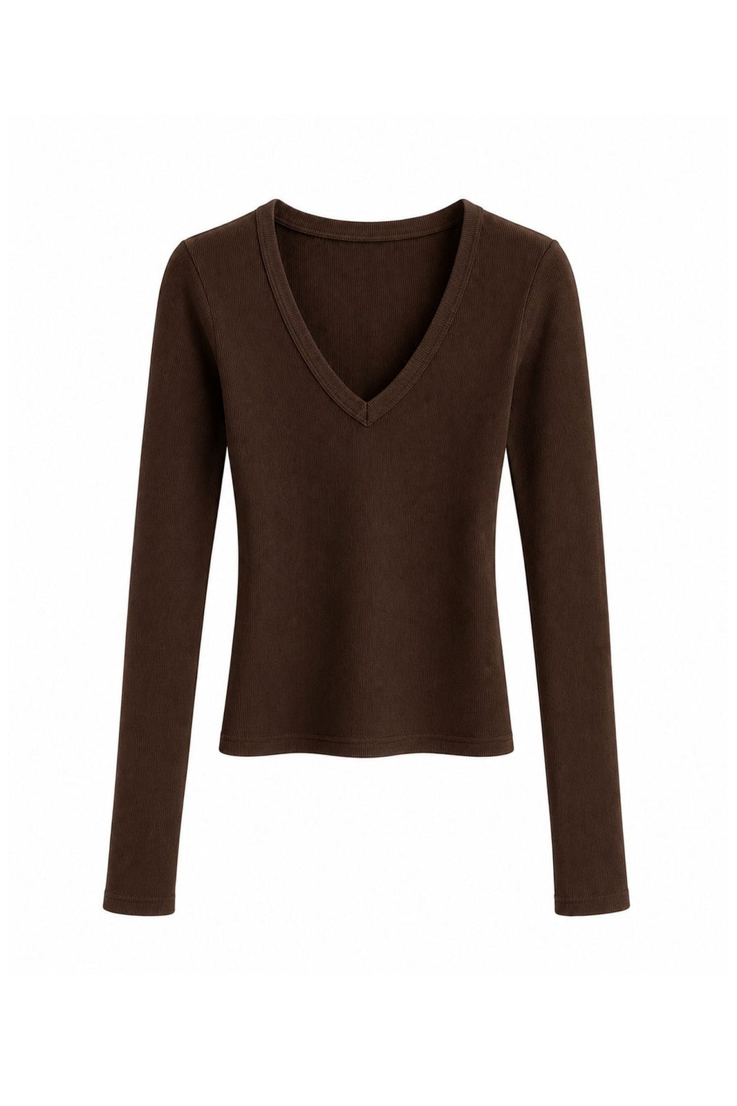Blusa San Diego Manga Longa Marrom