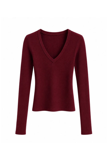 Blusa San Diego Manga Longa Vinho