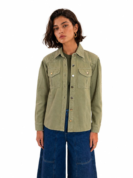 Camisa Brooklyn Caqui Jeans