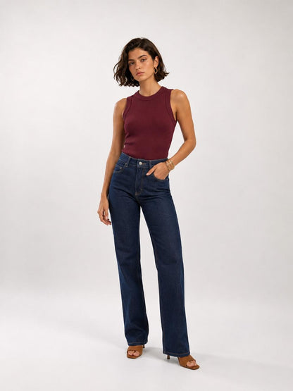 Calça Reta Évora Jeans