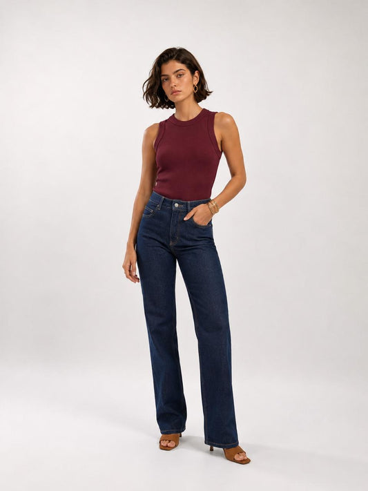 Calça Reta Évora Jeans
